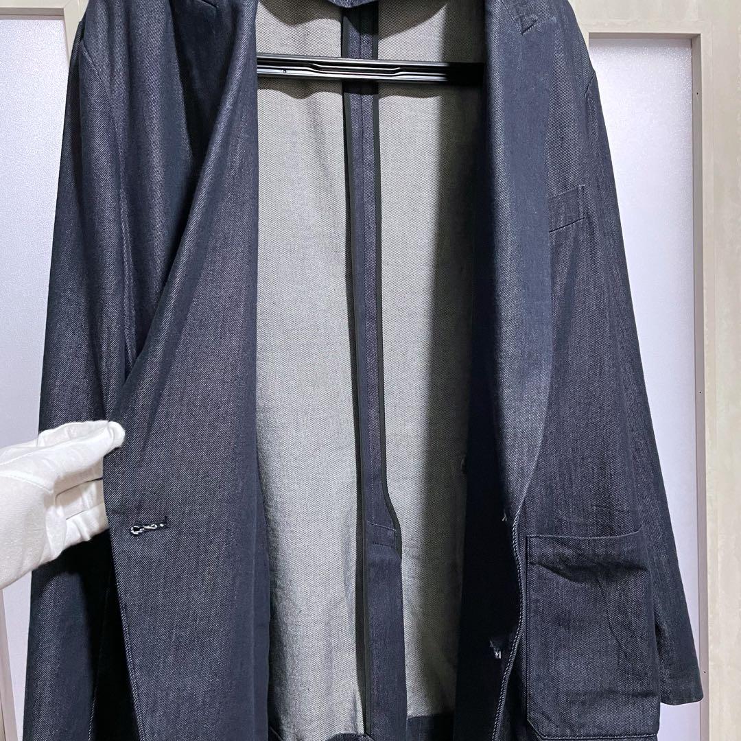 定価7.1万 CABaN シーアイランドデニム ダブルブレストジャケット L