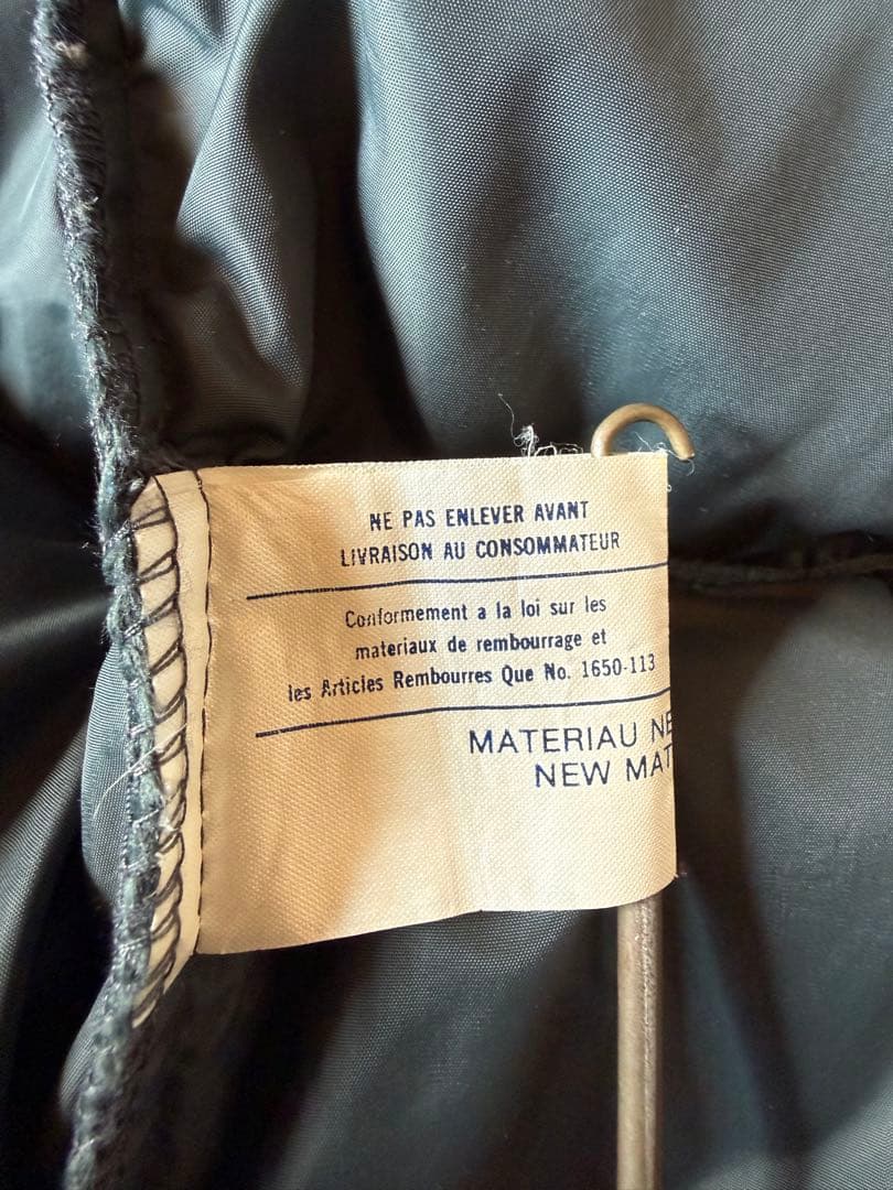 【美品】80s Woolrich グレー ダウンベスト L