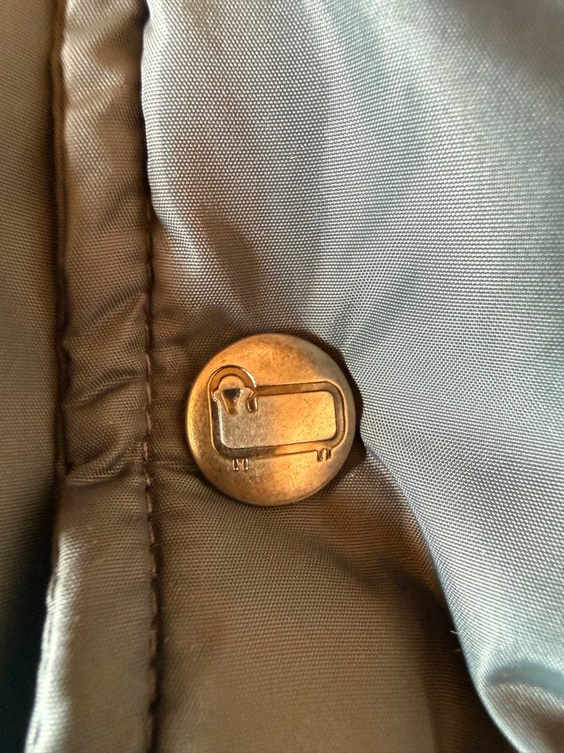 【美品】80s Woolrich グレー ダウンベスト L