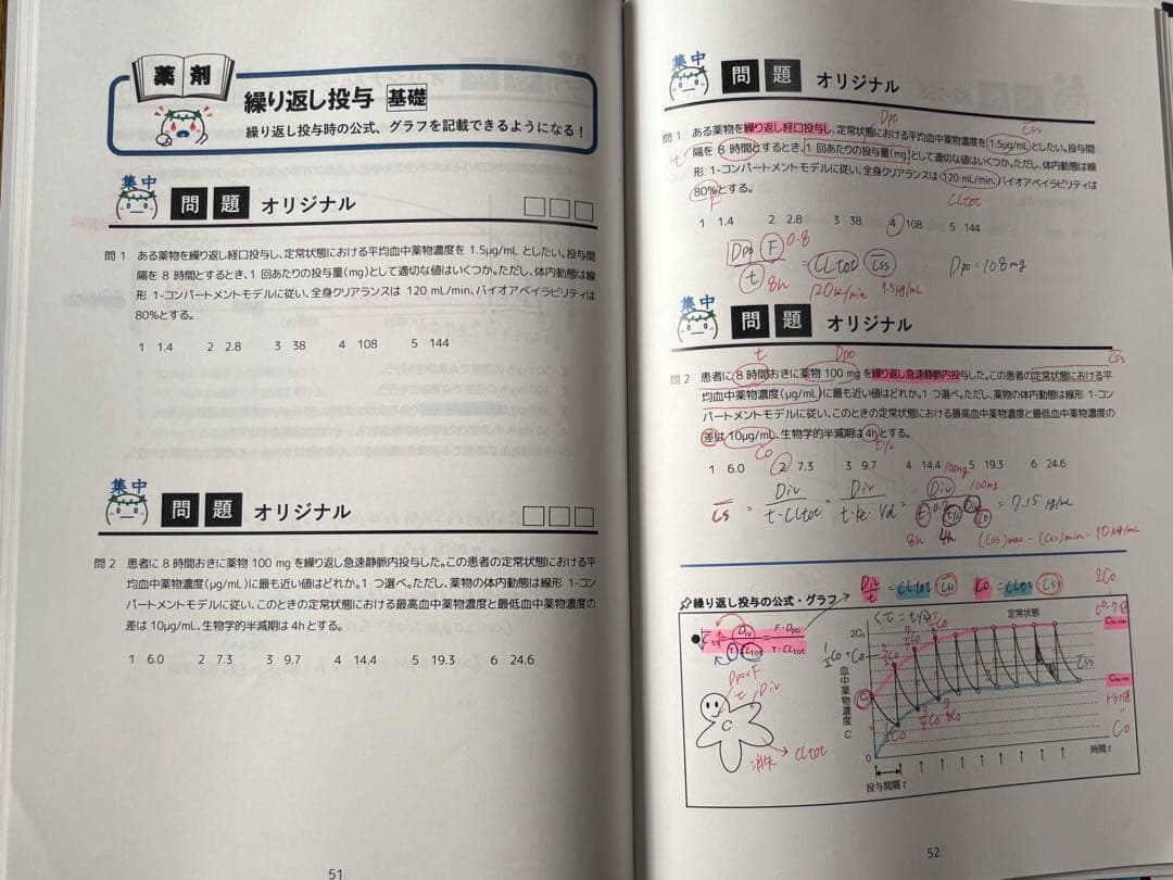 薬ゼミ 計算マスター 3冊セット