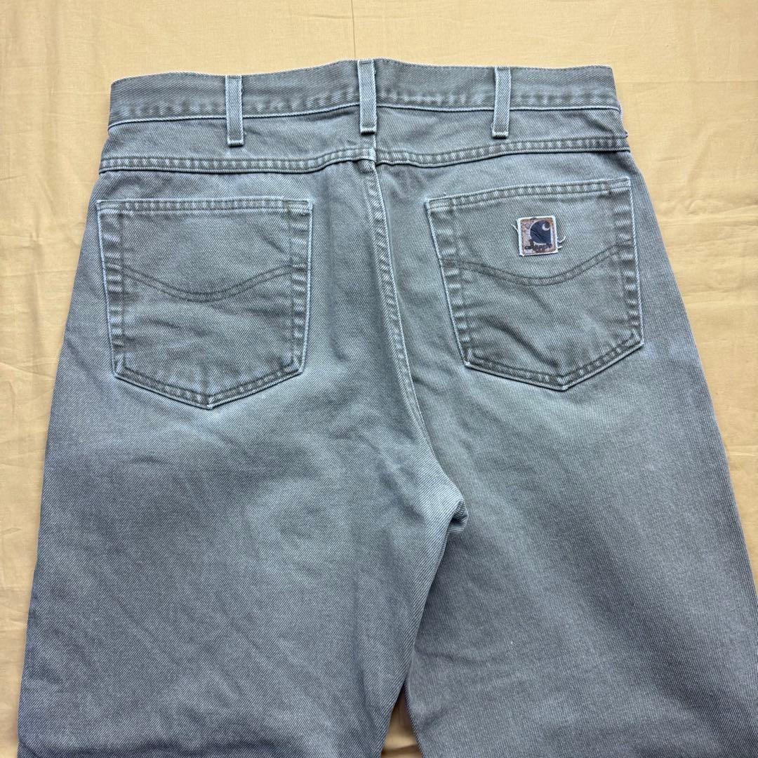 美品　carhartt ダック　ペインターパンツ　ブラウン　モカ　スレート