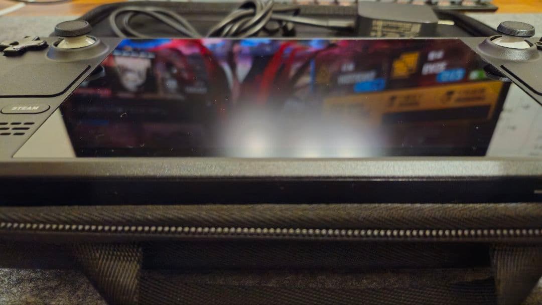 【6/30締切】SteamDeck SSD 256GB (本体+充電器+カバー)