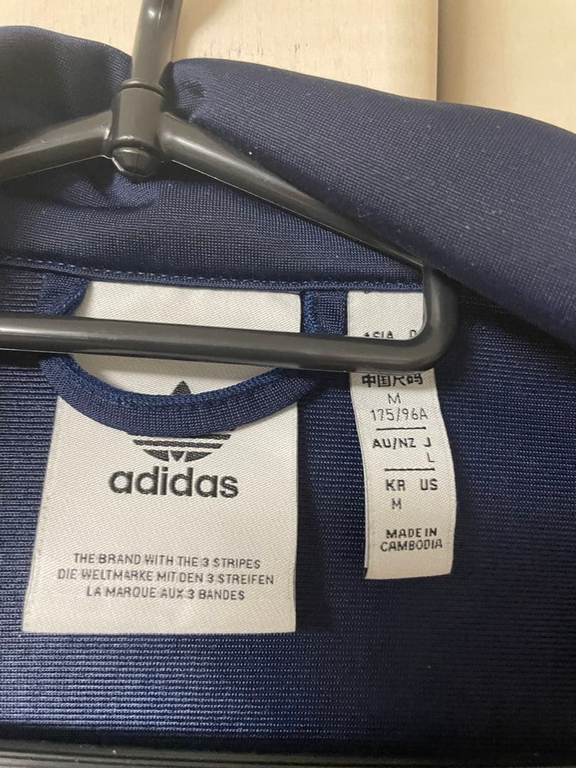 【ムメイ】adidas ネイビー トラックジャケット M