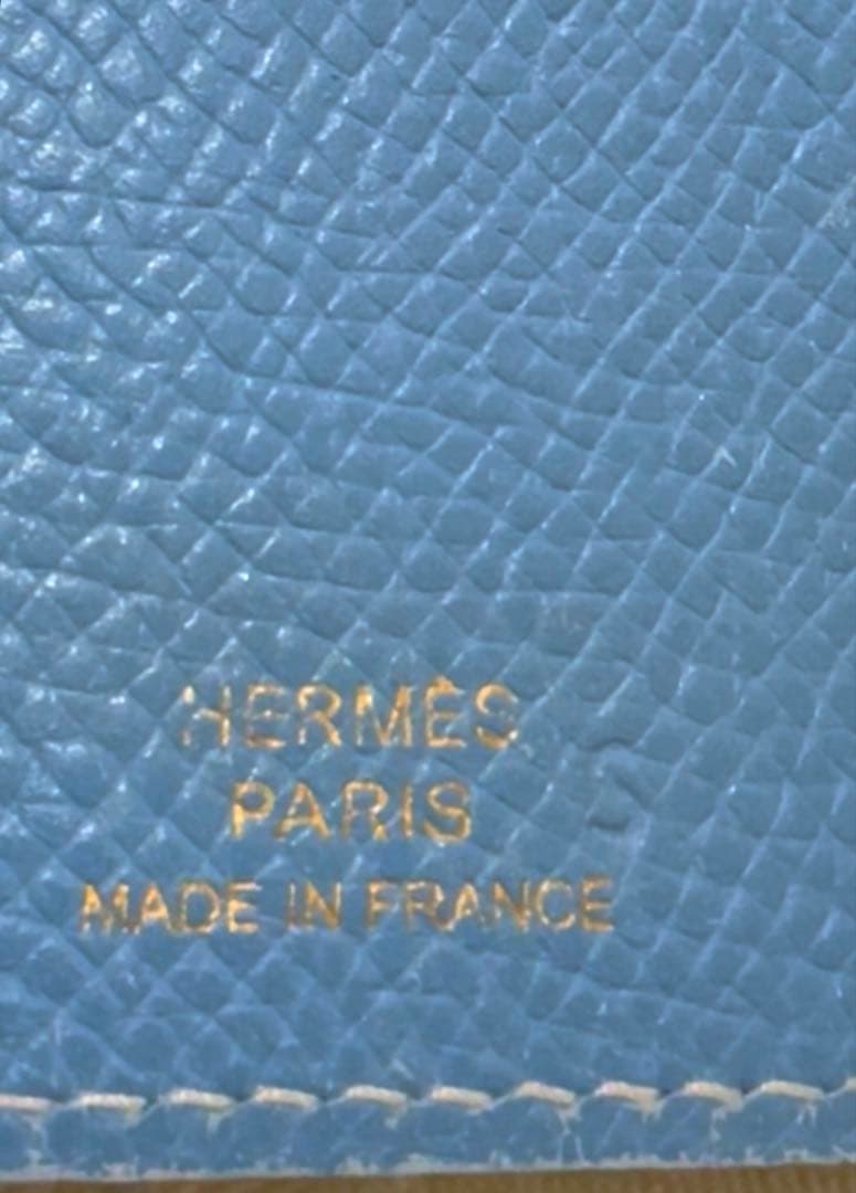 神戸様　HERMES エルメス　べアン　キーケース　 ブルージーン