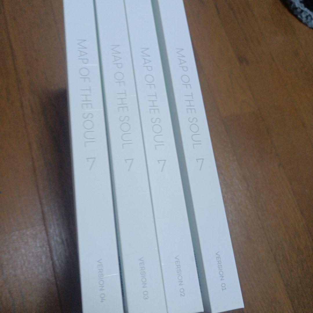 BTS MAP OF THE SOUL 7 1〜4Ver　　クリアファイル付き