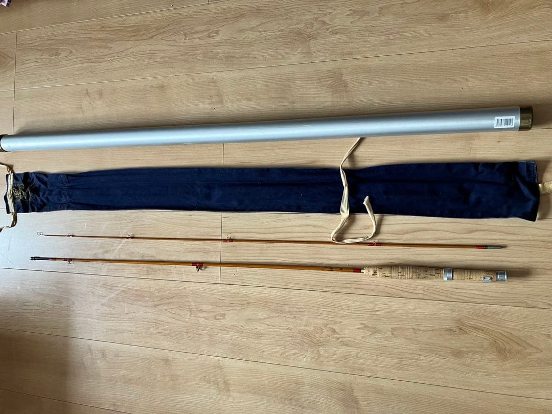 【値下げ】ハーディー　バンブーロッド　パラコナ　6ft8in ♯5