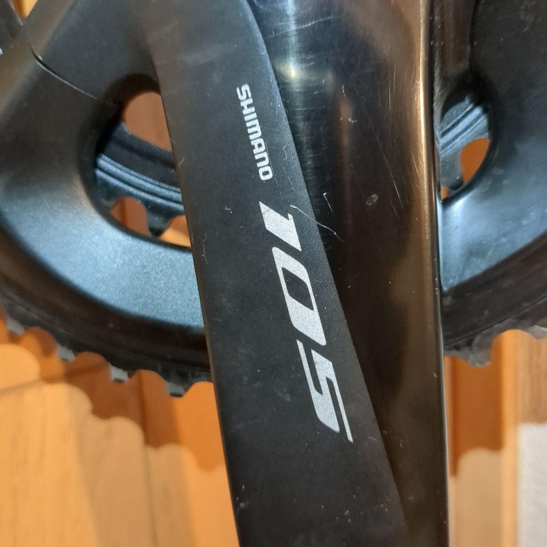 Shimano 105 クランクセット 2x11 ブラック