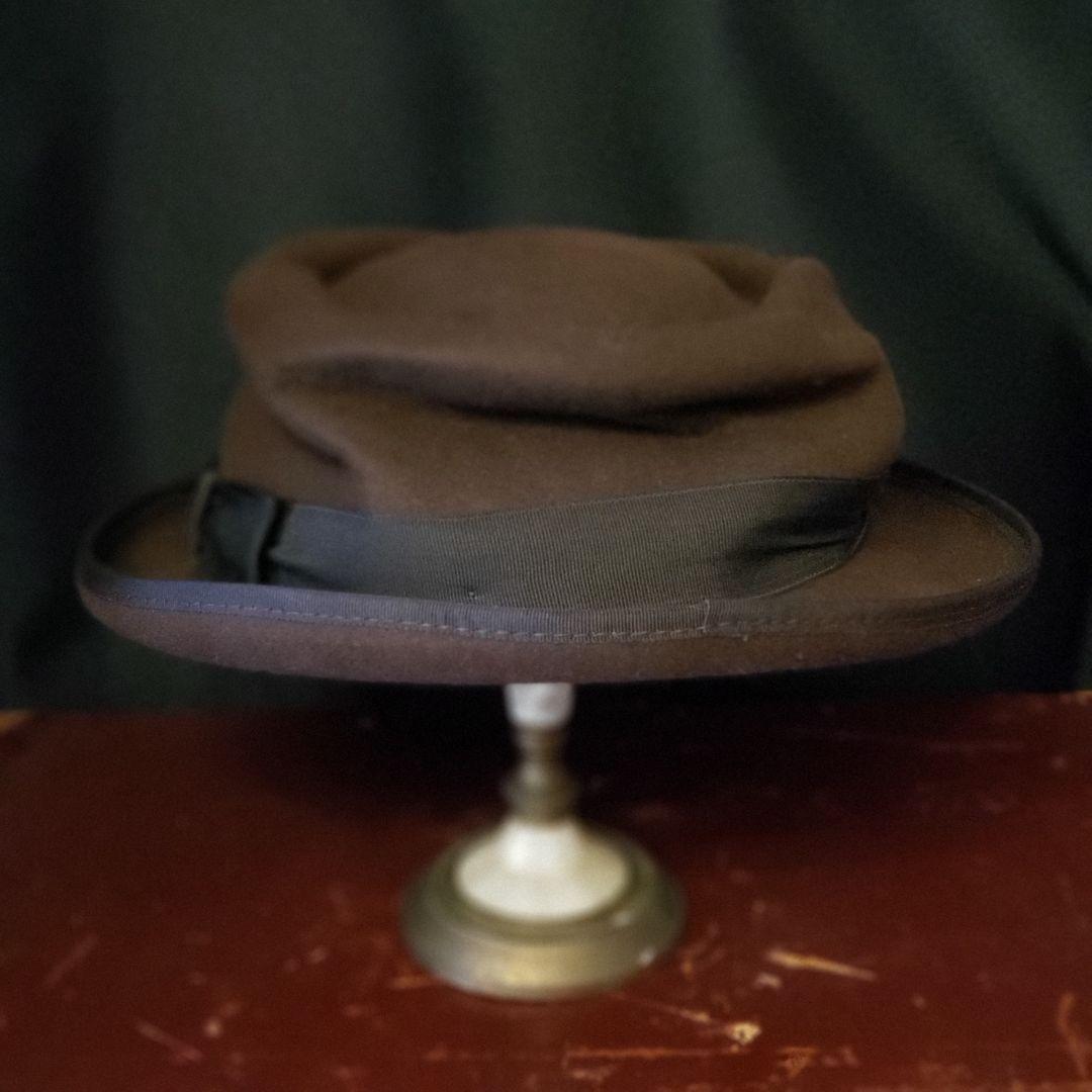 帽子 PAUL HARNDEN pork pie hat