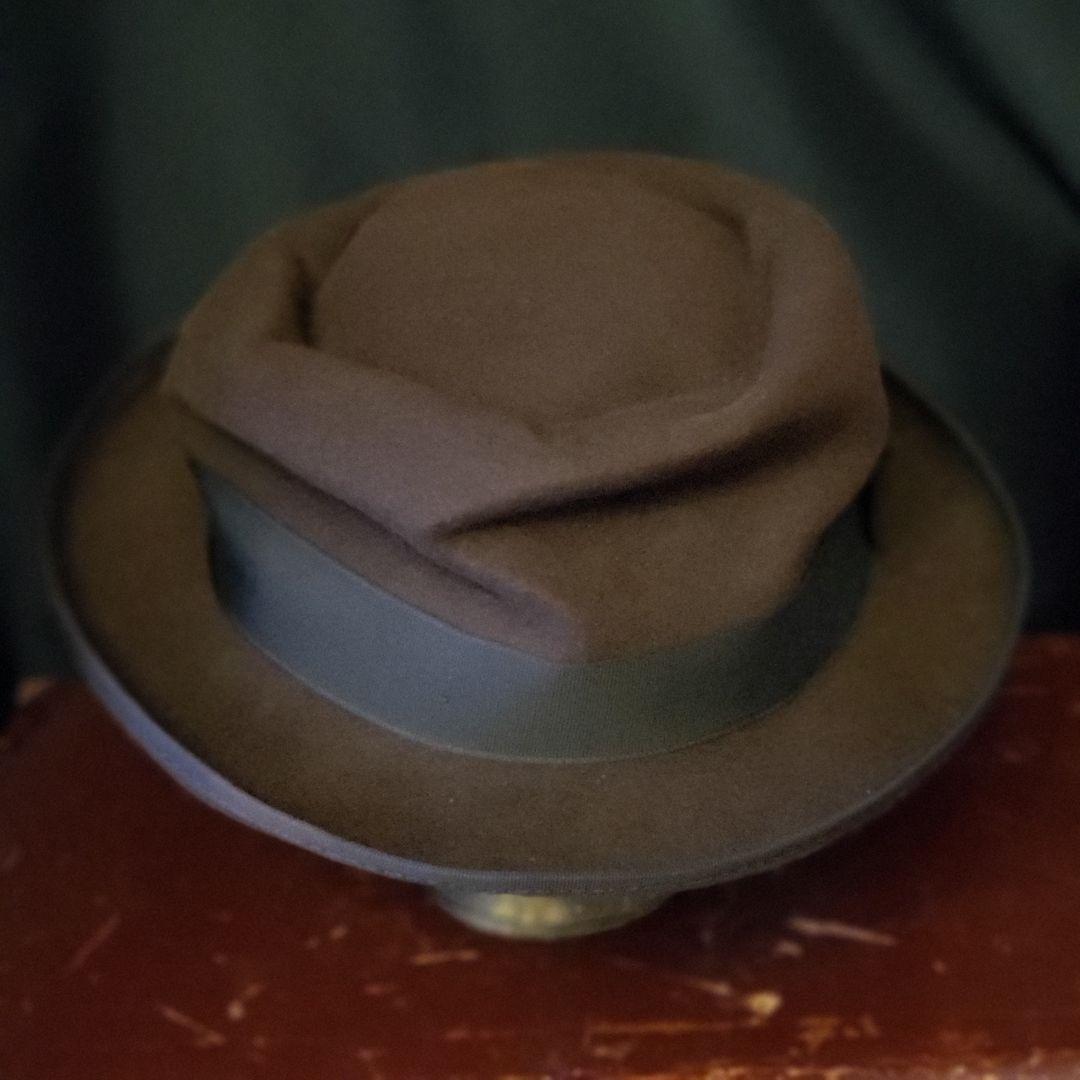 帽子 PAUL HARNDEN pork pie hat