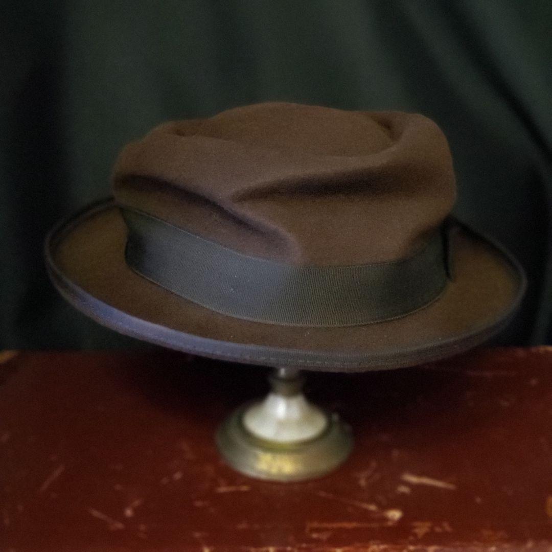 帽子 PAUL HARNDEN pork pie hat