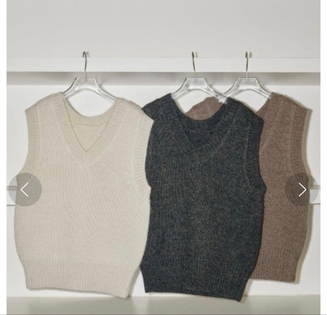 TODAYFUL Purewool 2way Vest トゥデイフル ベスト
