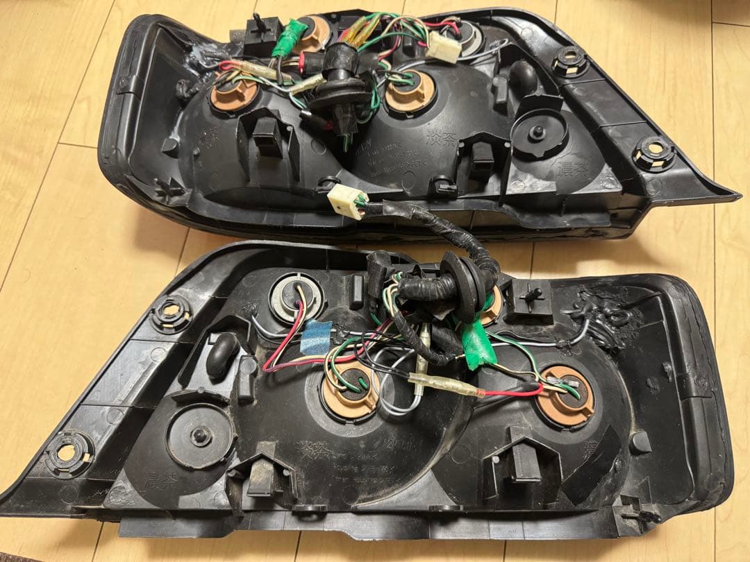 jzx100 チェイサー　自作LEDテールランプ 左右