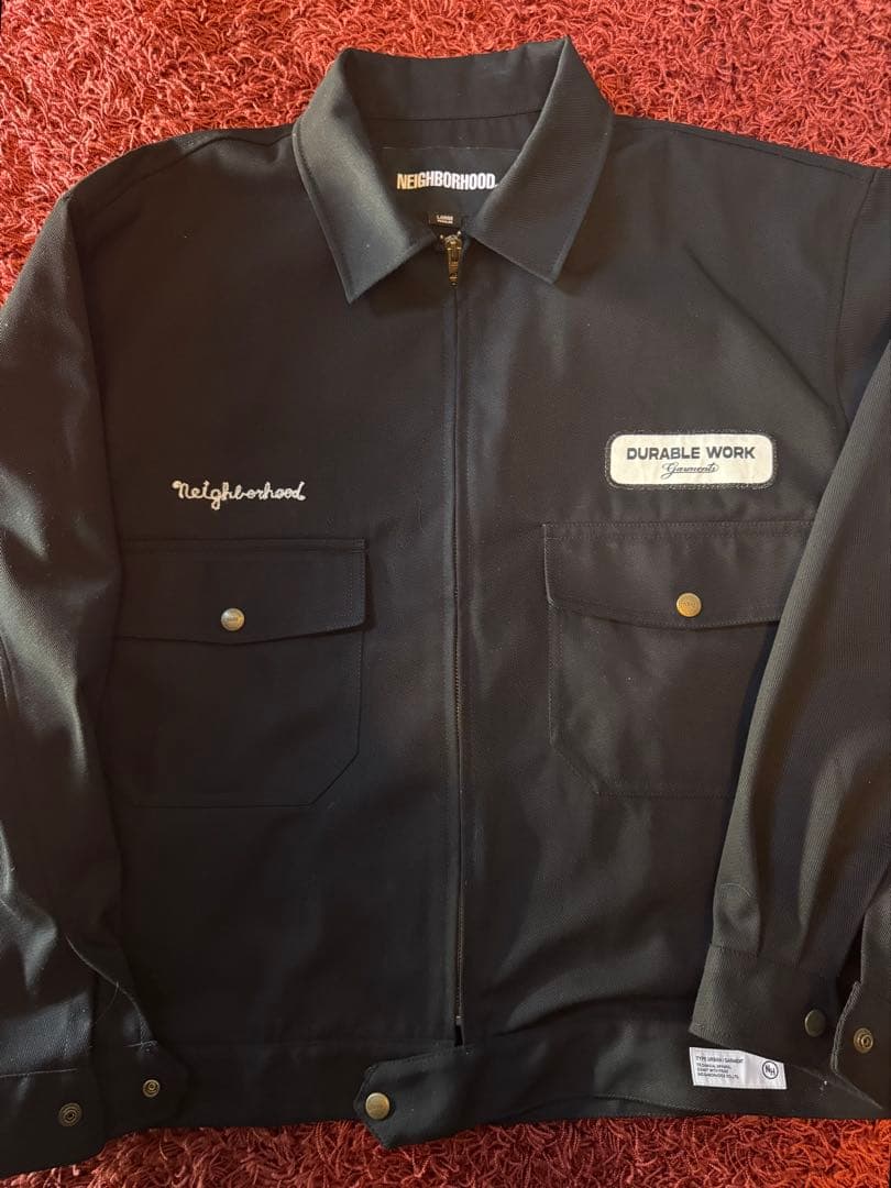 定価以下★ NEIGHBORHOOD ZIP WORK JACKET 26SS