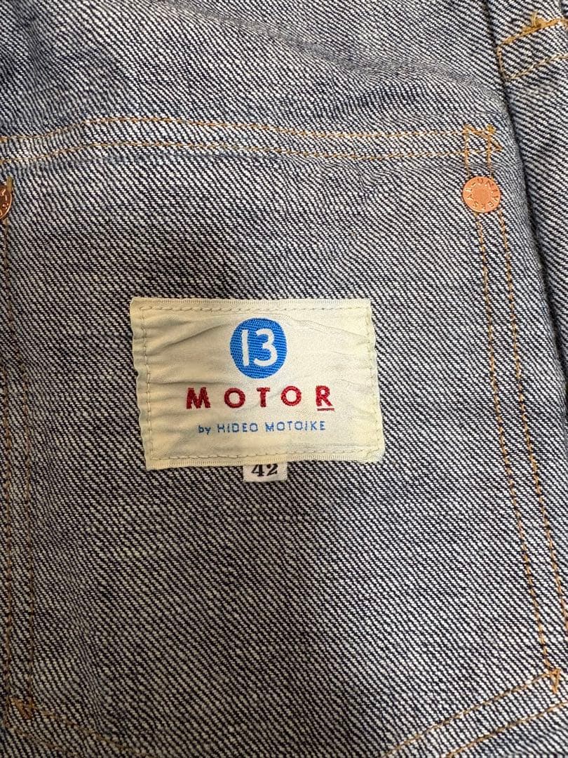 MOTOR デニムジャケット Gジャン　サイズ42
