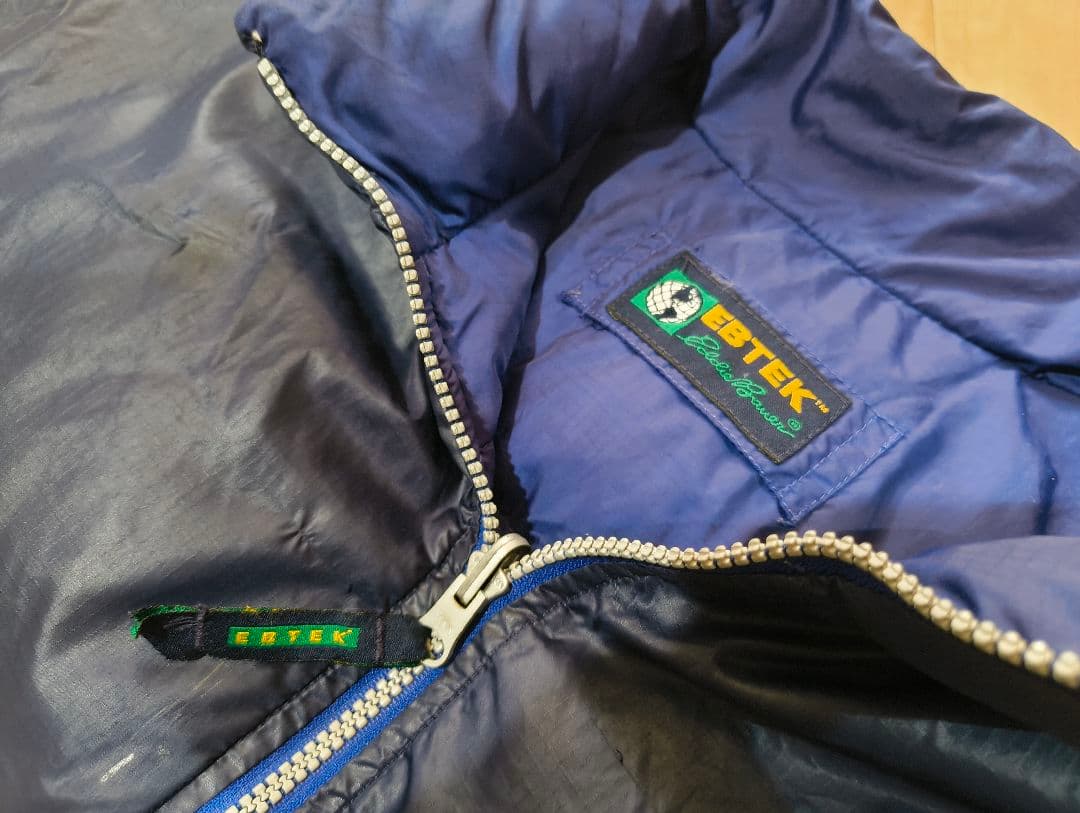 EBTEK Eddie Bauer リバーシブル グースダウンベスト