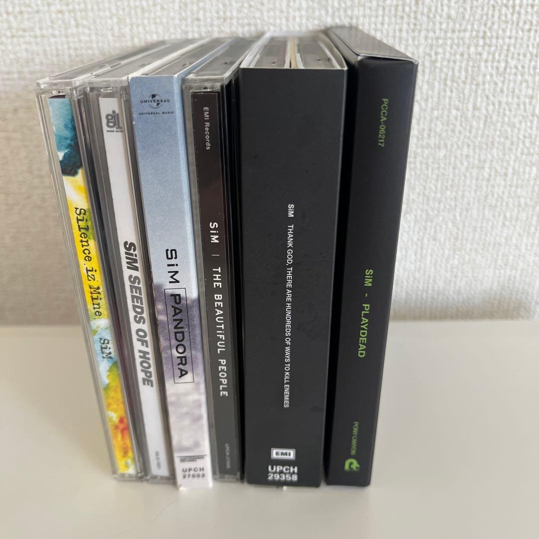 SiM CDコレクション（Silence iz Mine他）まとめ売り