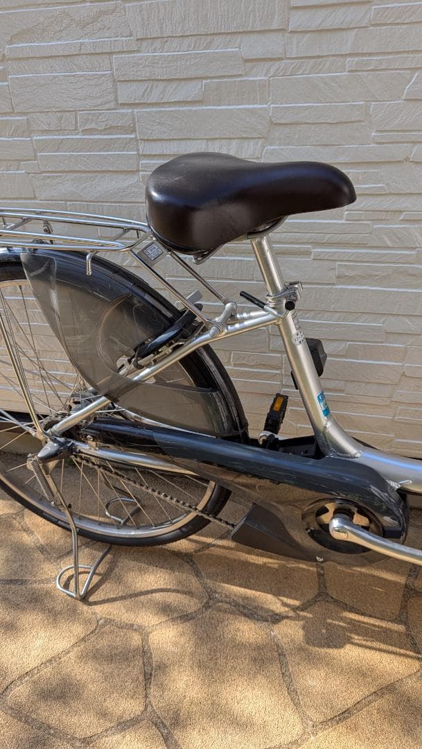 電動アシスト自転車　YAMAHA PAS ナチュラ XL 26型 シルバー