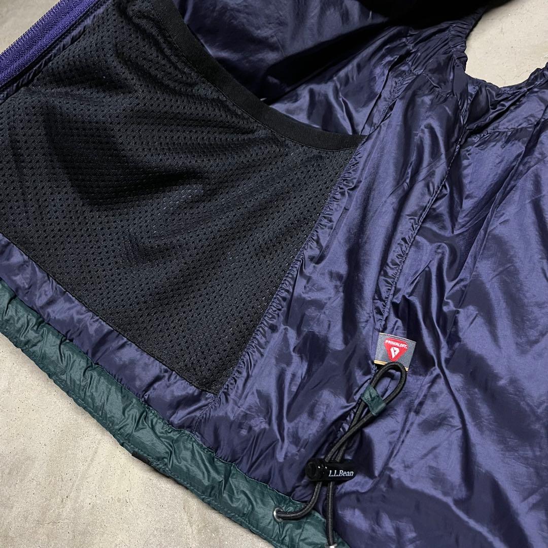 M 美品 Vietnam製 L.L.Bean ビンテージ プリマロフト ベスト
