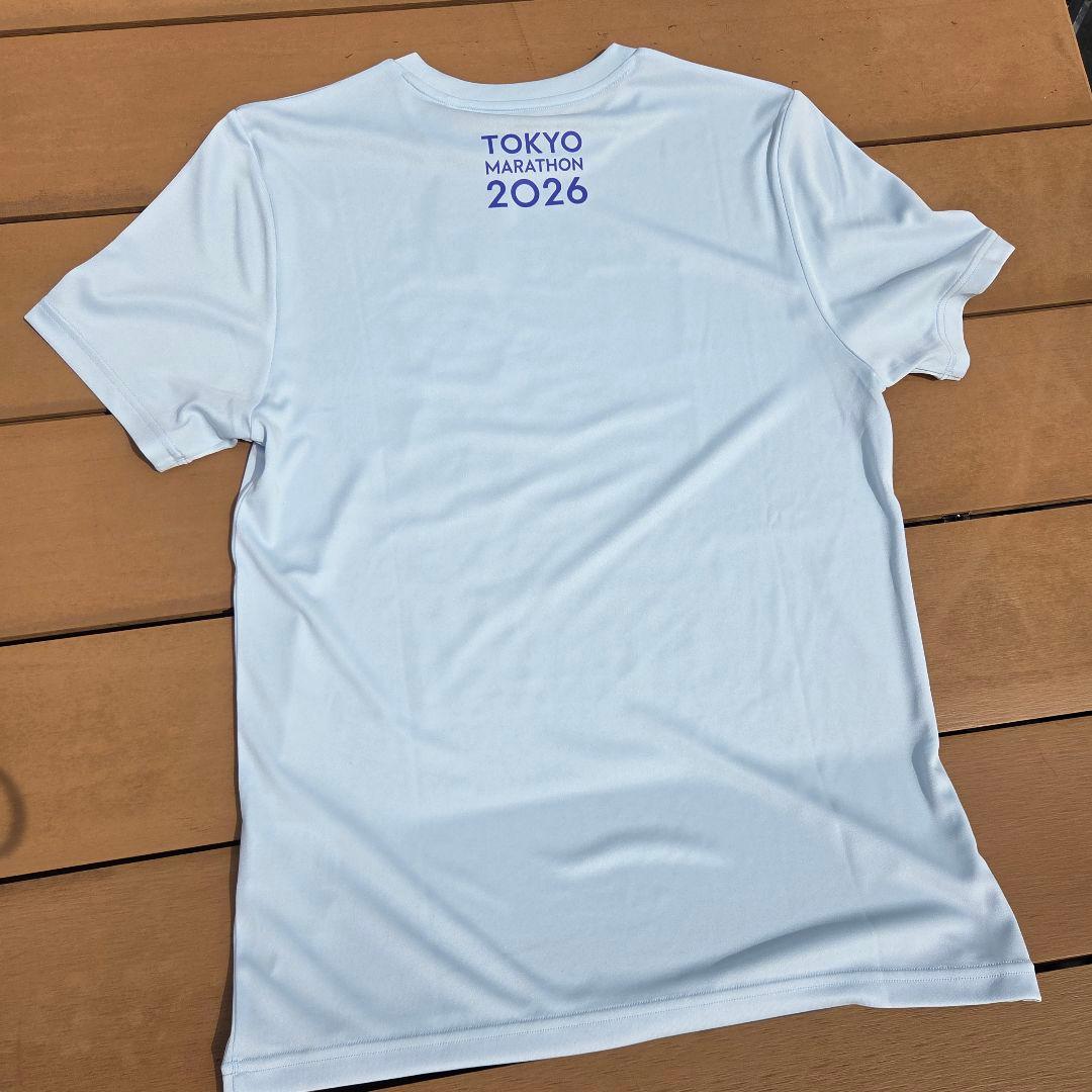 asics 東京マラソン2026 Tシャツ海外サイズS