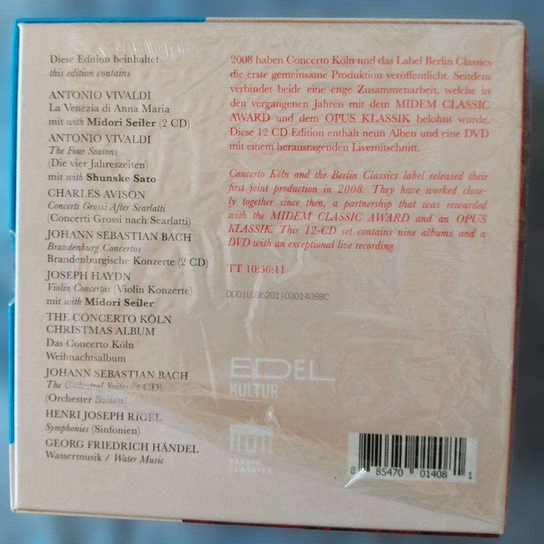 【状態良好】 コンチェルト・ケルン 2007-2017 12CD+DVD