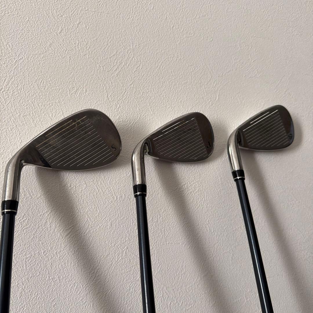Callaway Solaire アイアンセット S, P, 8番 レディース