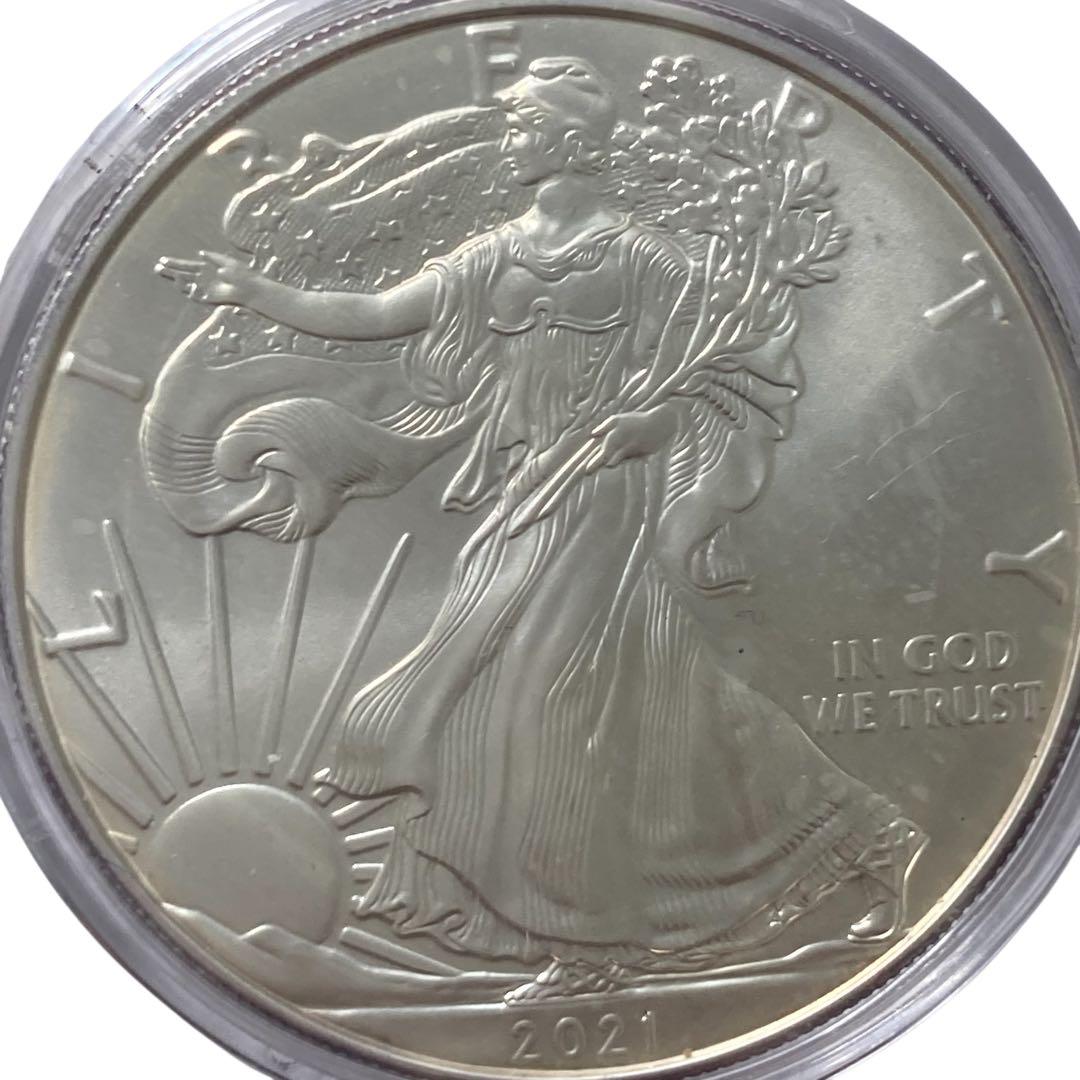 アメリカ 1ドル銀貨 1オンス 2021