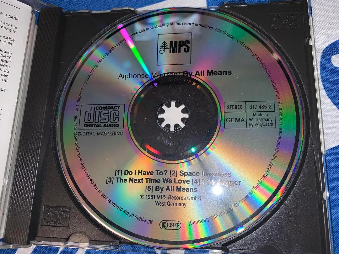 ALPHONSE MOUZON 初期 シール帯