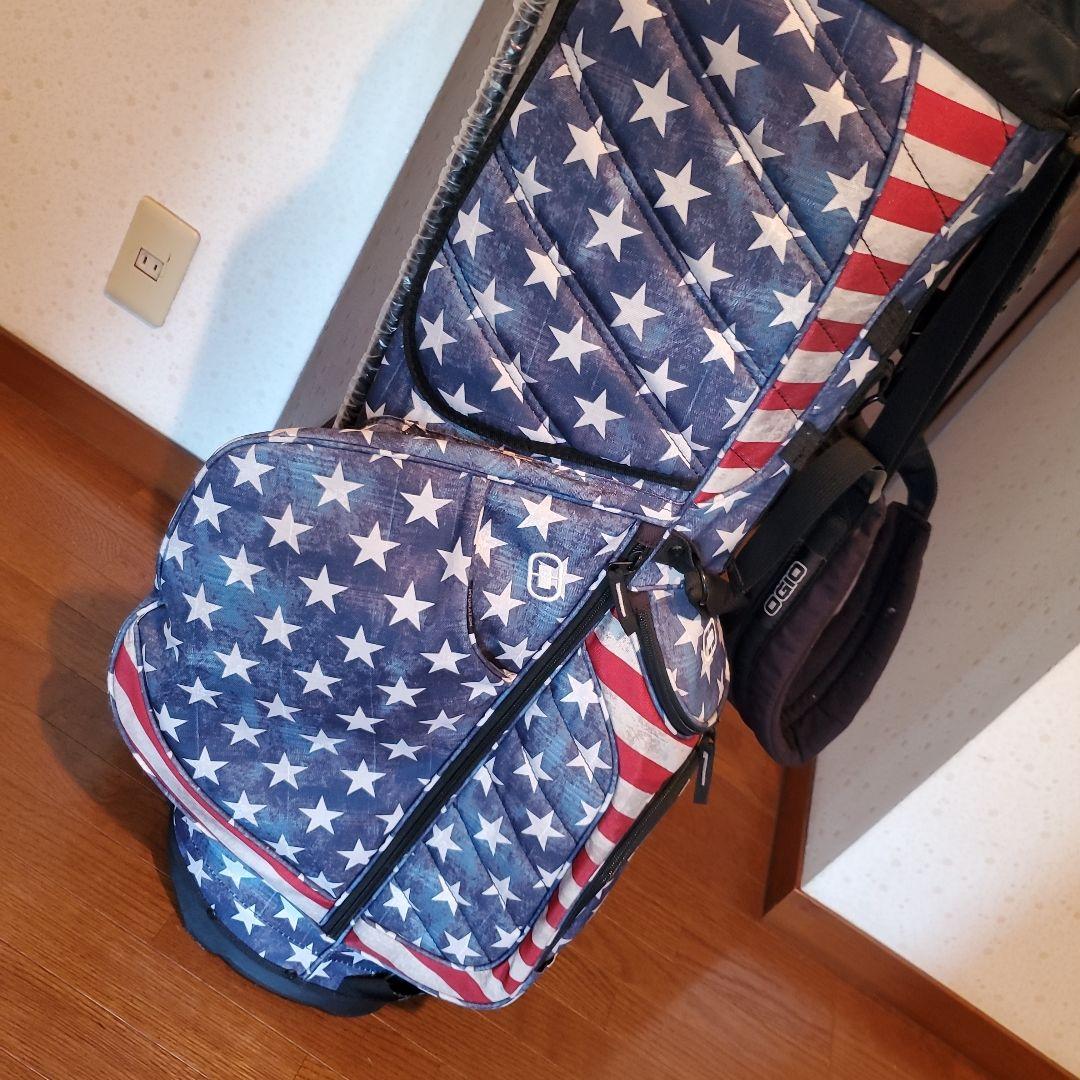 OGIO キャディバッグ 星条旗柄