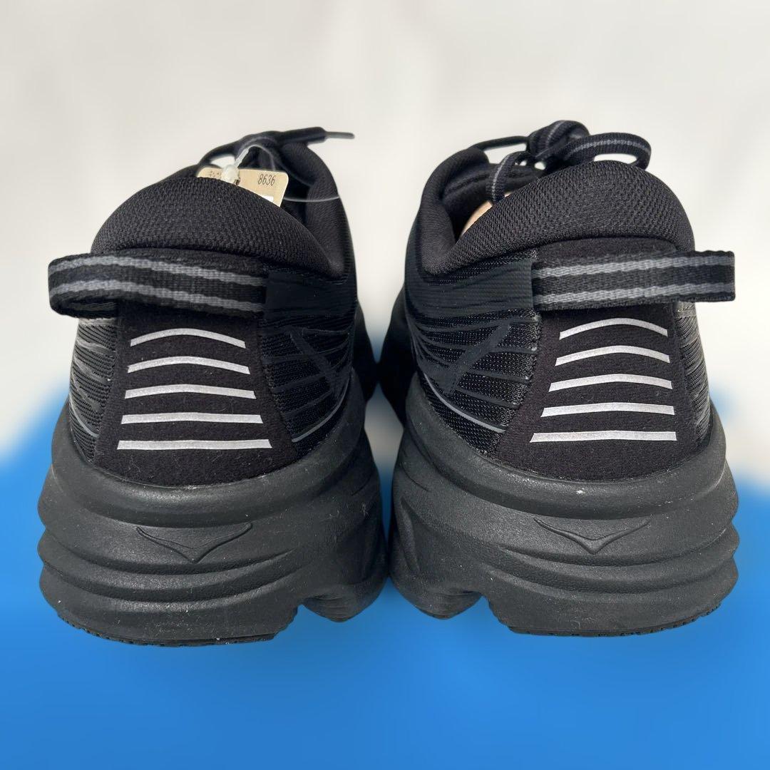 【新品タグ付き】HOKA ONE ONE Bondi 7 ブラック 27.5cm