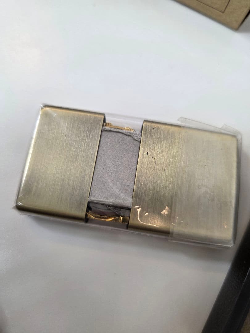 【未使用品】ZIPPO ポケットクロック ゴールド 箱付き