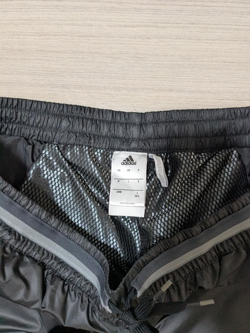 値下！上下セットadidas ウィンドブレーカー ピステ ブラック 3XO 美品