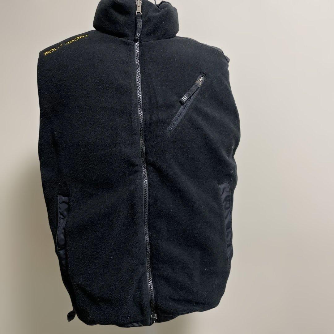 ポロスポーツ　ダウンベスト　POLO SPORTS リバーシブル