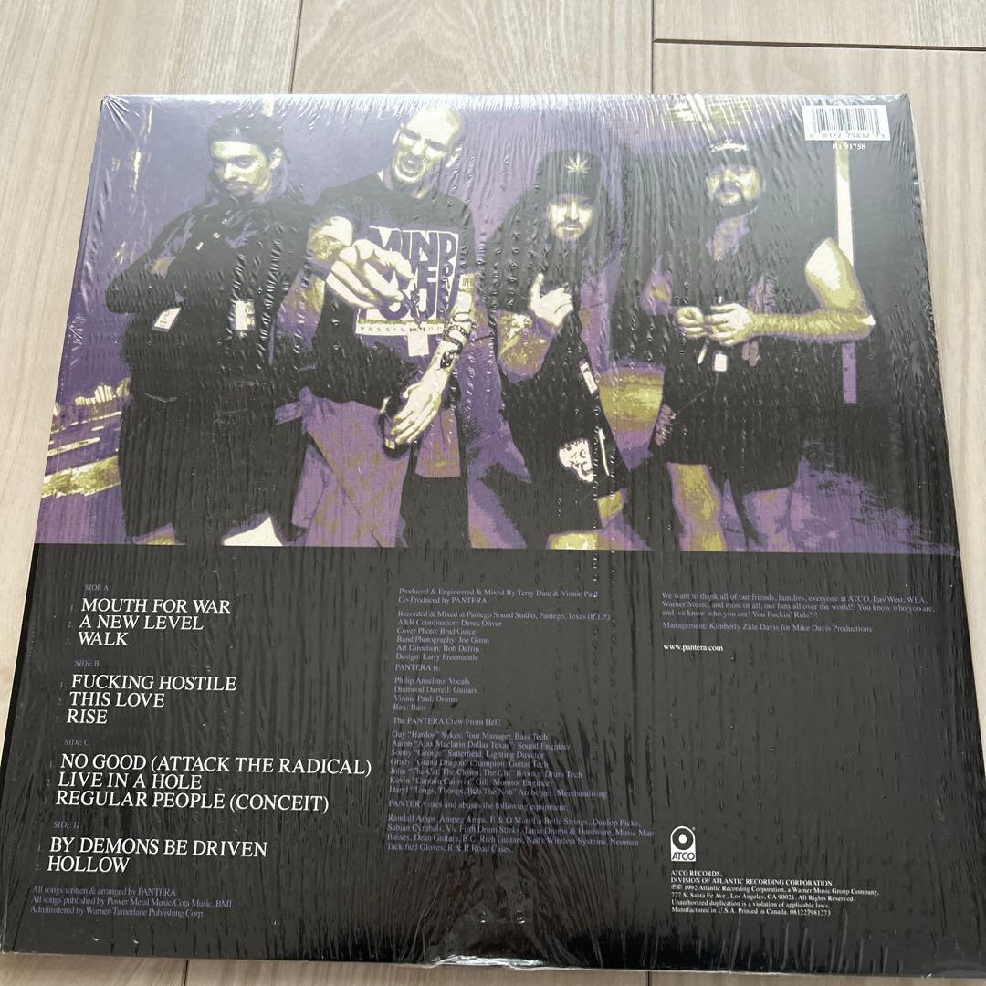 洋楽 PANTERA VULGAR DISPLAY OF POWER VINYL