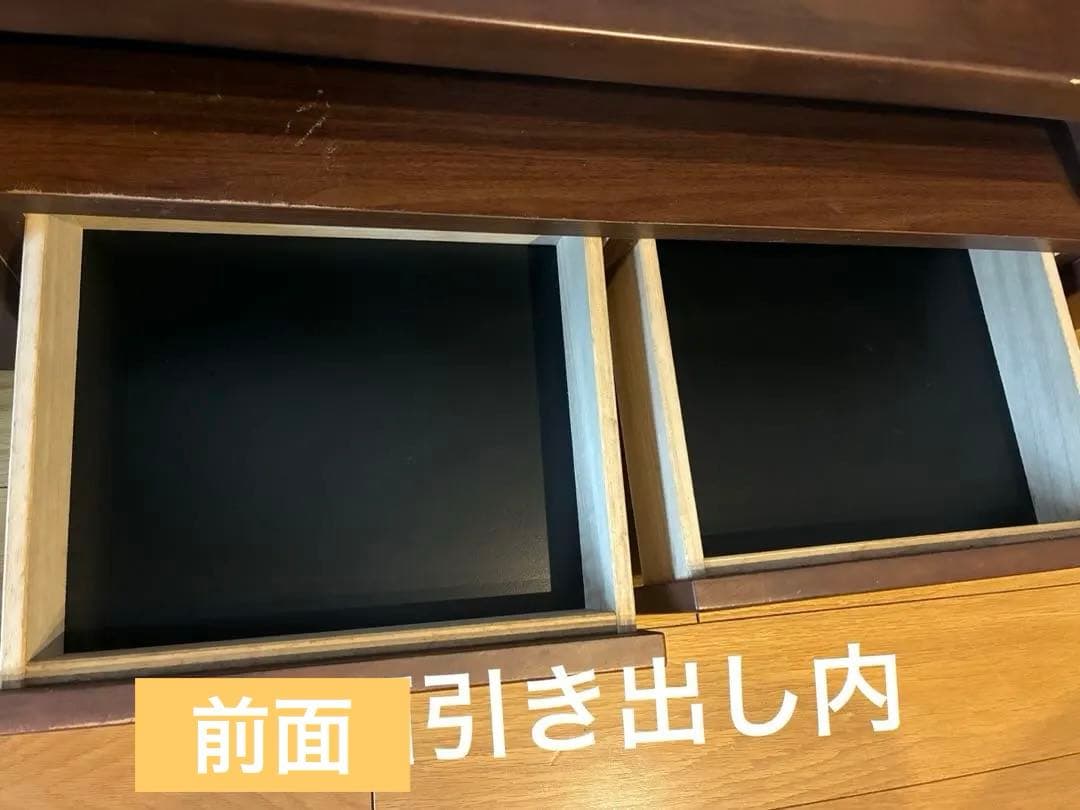 天然木のセンターテーブル
