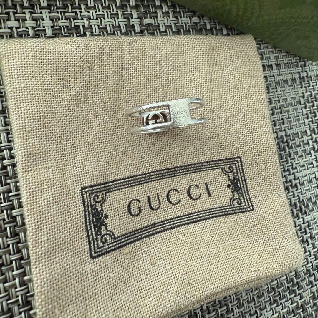 GUCCI シルバーリング 13号