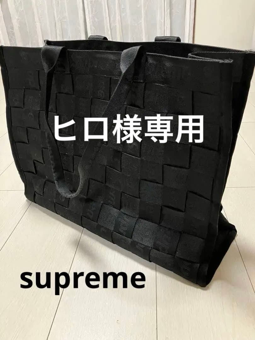 ＊ヒロ＊　　(美品)supreme シュプリーム トートバッグ