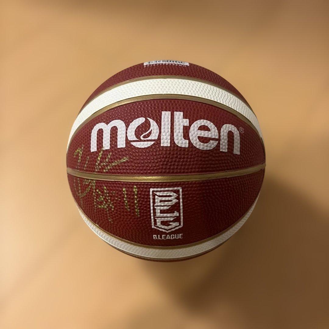 Bリーグ 川崎ブレイブサンダース 選手サイン入りボール(3号) 増田啓介