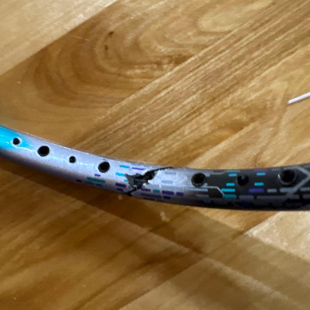バドミントンラケット 2本セットジャンク品
