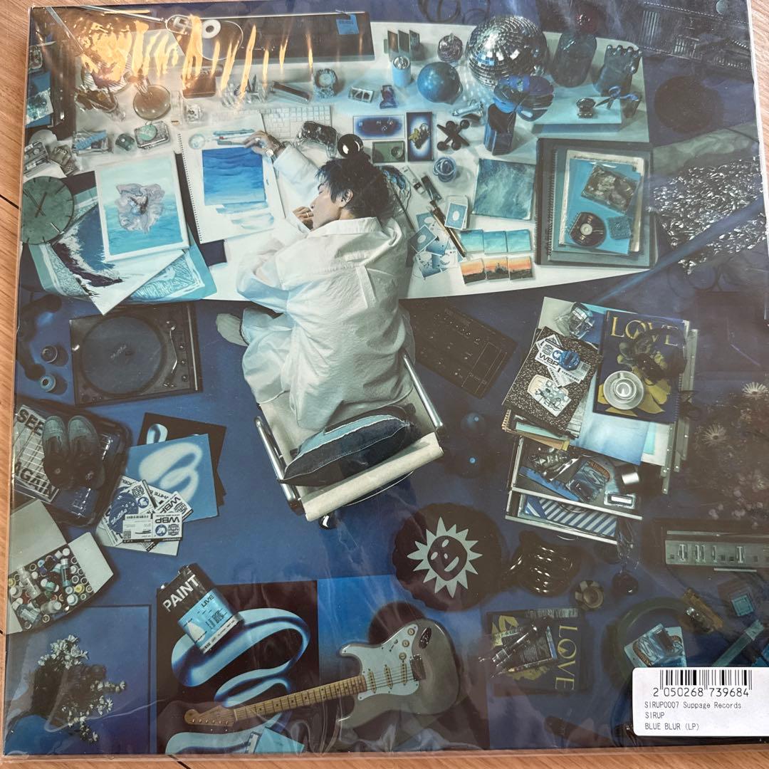 【新品未開封】Sirup レコード　BLUE BLUR LP