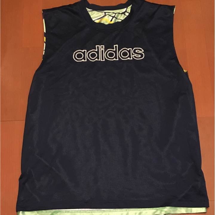 adidas ジャージ タンクトップ リバーシブル