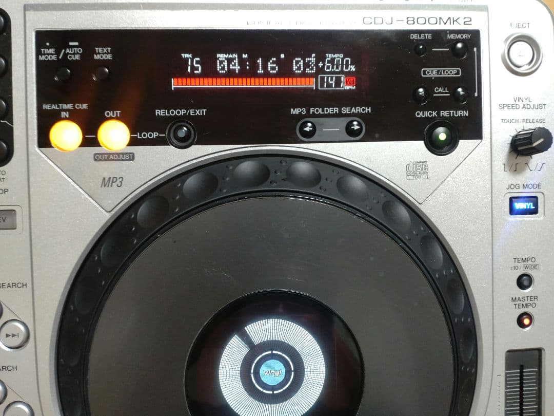 Pioneer CDJ-800mk2 　動作確認済み　送料込み