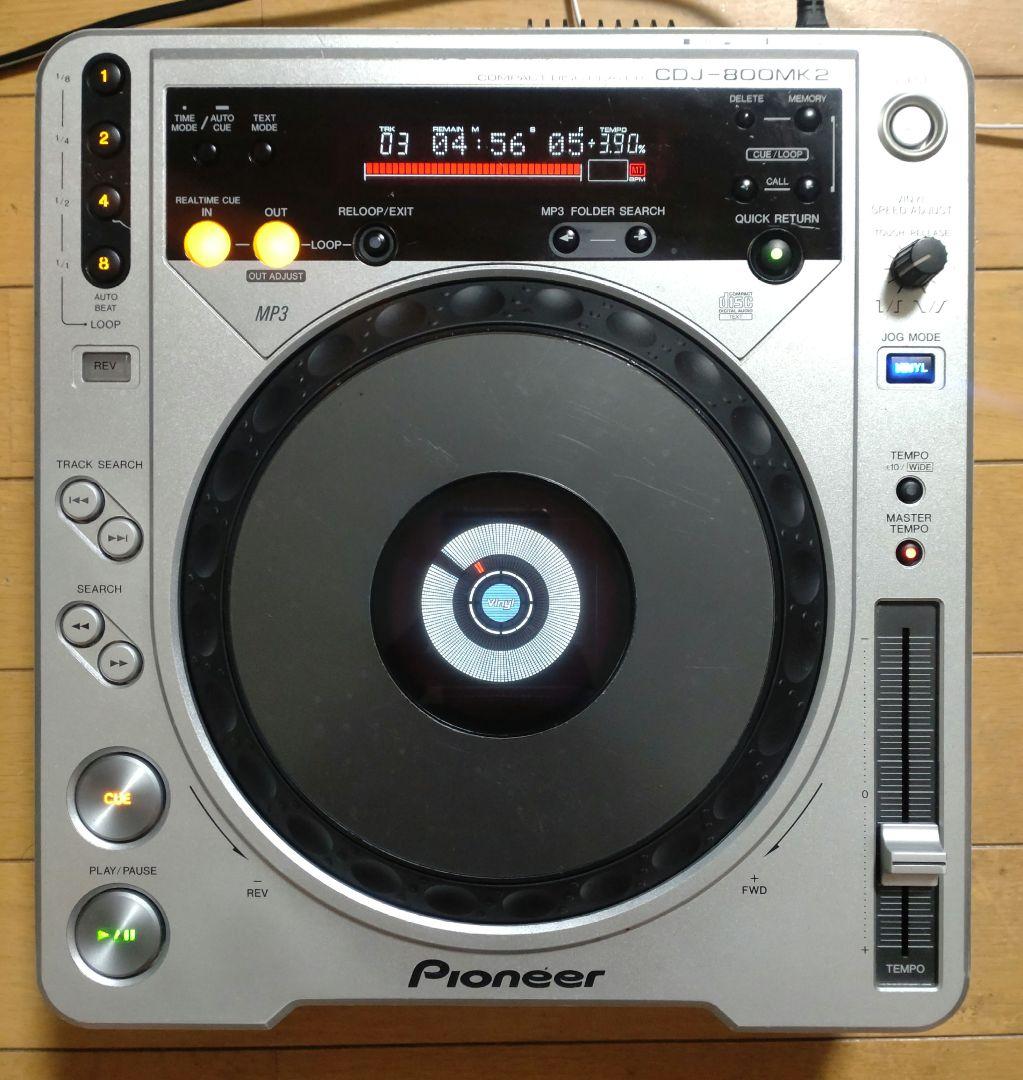 Pioneer CDJ-800mk2 　動作確認済み　送料込み