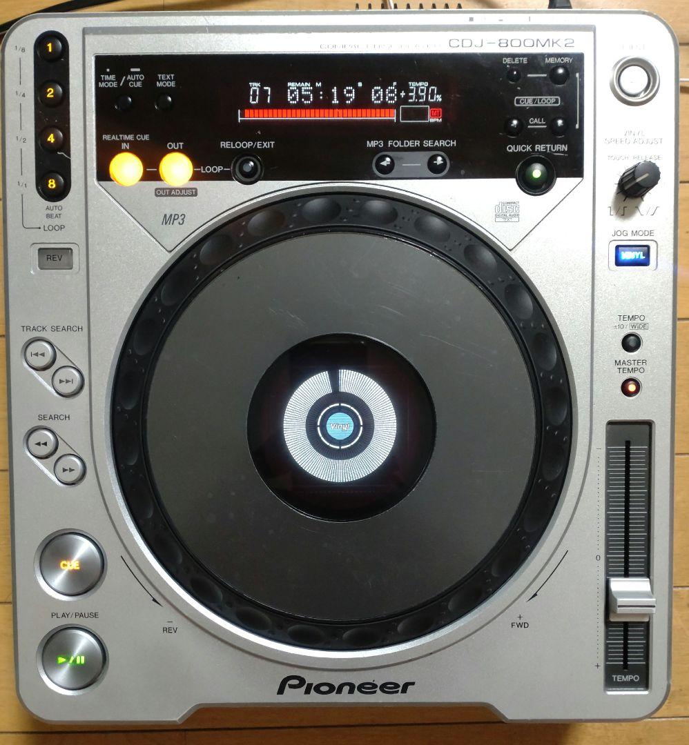 Pioneer CDJ-800mk2 　動作確認済み　送料込み