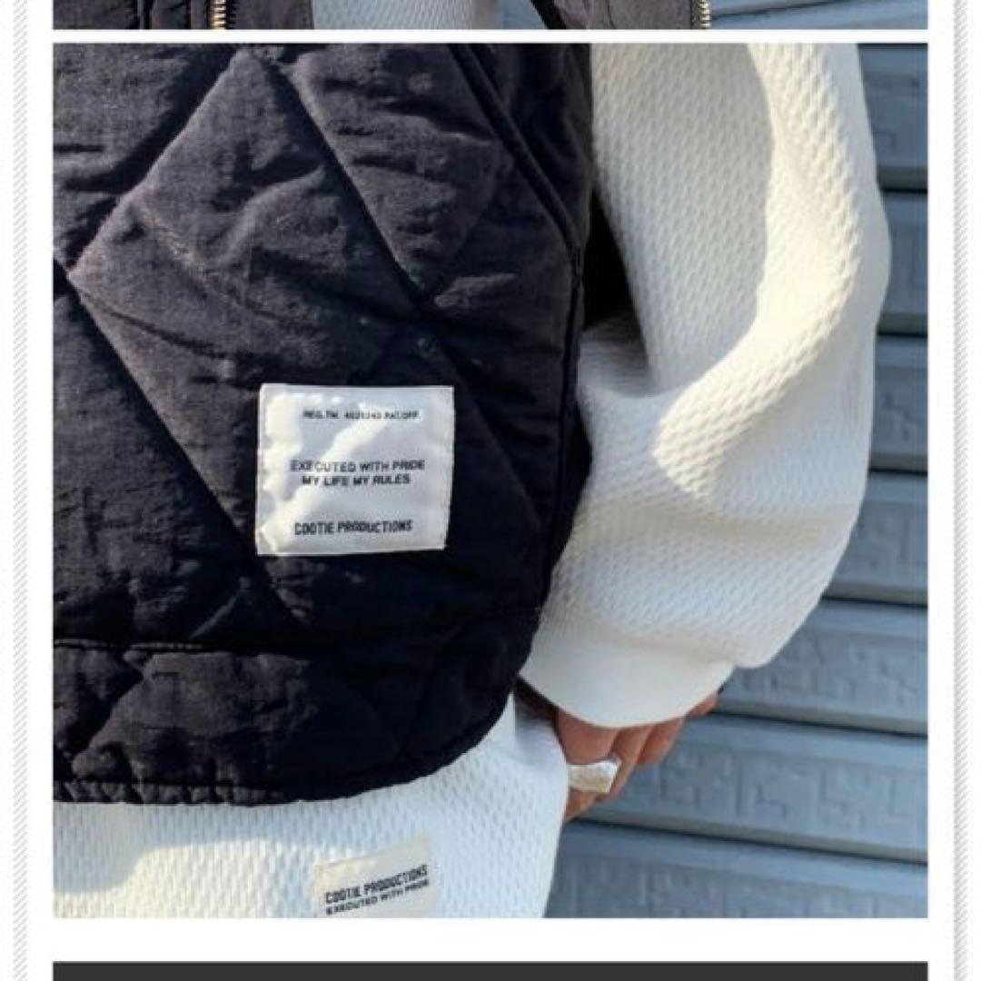 COOTIE Nylon Quilting Work Vest キルティング
