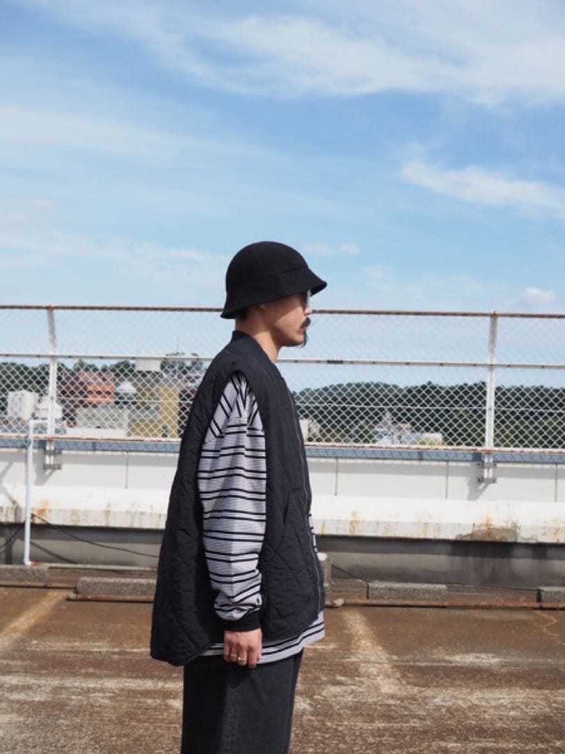 COOTIE Nylon Quilting Work Vest キルティング