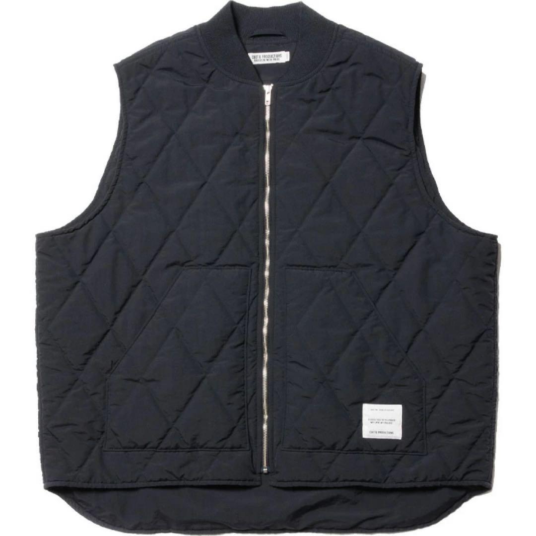 COOTIE Nylon Quilting Work Vest キルティング