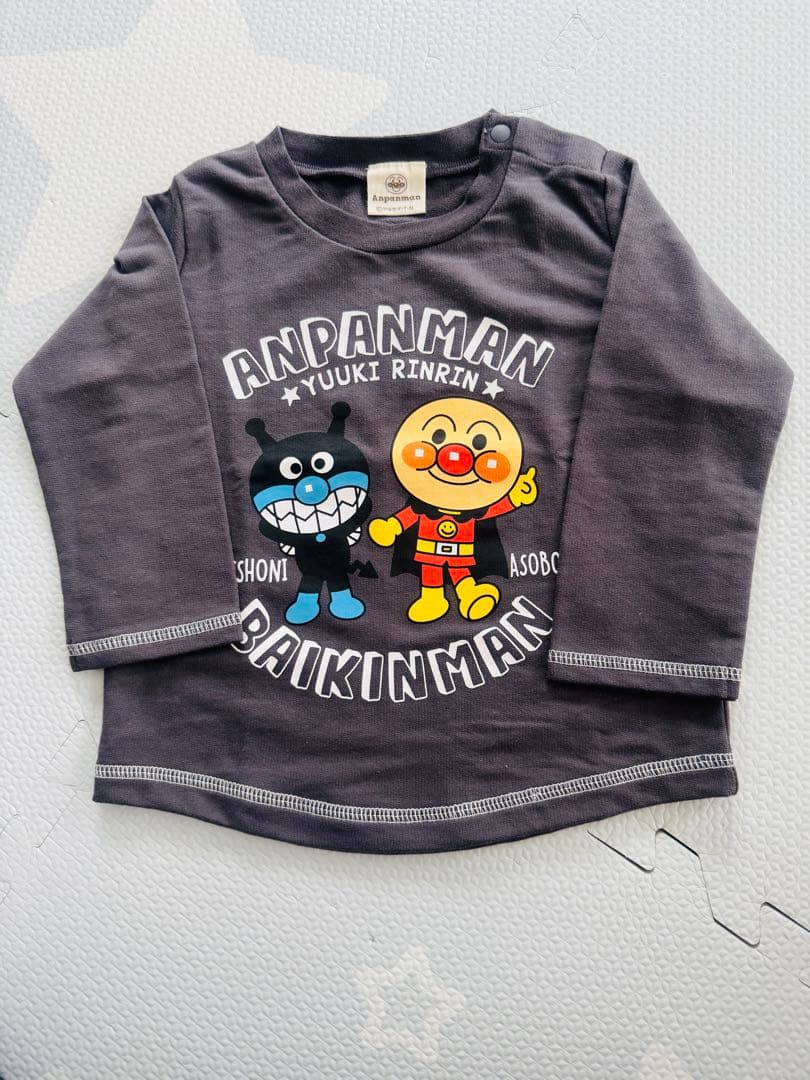 mikky　アンパンマン　長袖Tシャツ7枚＋アイボリートレーナー1枚