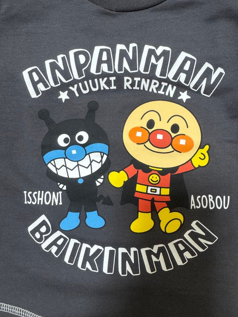mikky　アンパンマン　長袖Tシャツ7枚＋アイボリートレーナー1枚