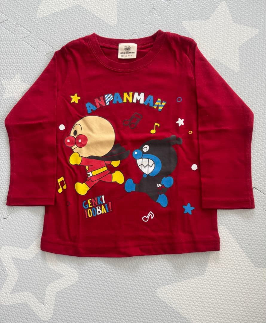 mikky　アンパンマン　長袖Tシャツ7枚＋アイボリートレーナー1枚