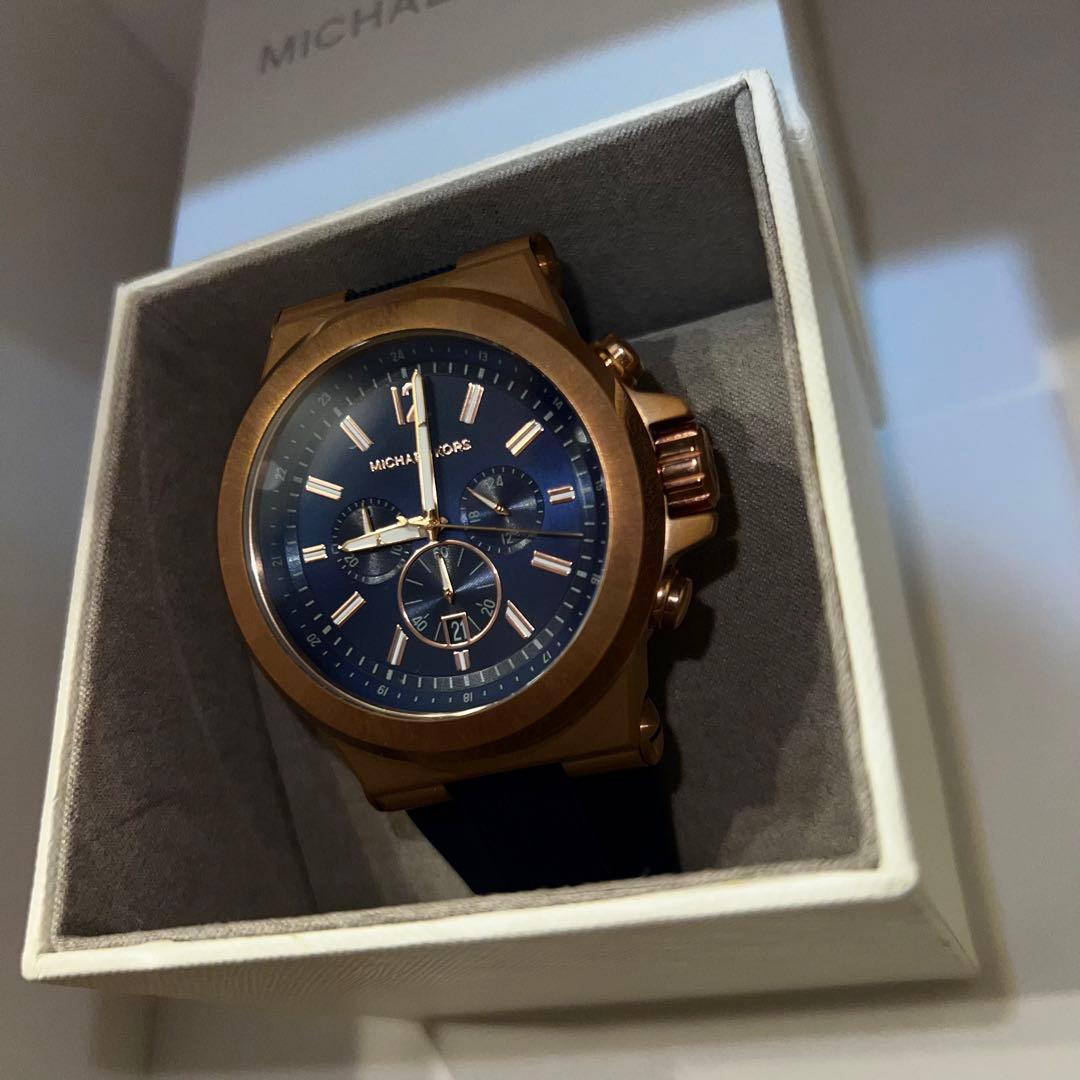 【希少】値下！Michael Kors Dylan シリコン時計 MK8295